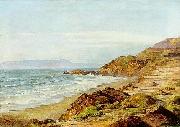Henry Otto Wix Coastal Scene painting